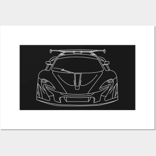 McLaren P1 Posters and Art